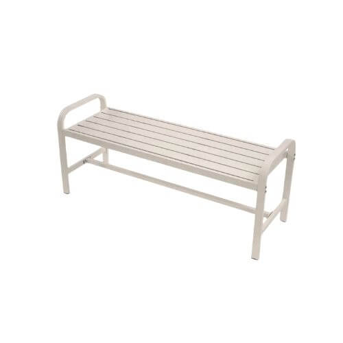 ม้านั่งสนามอะลูมิเนียม ARTGARDEN & DECOR รุ่น LOFT CHAIR ขนาด 125*42*52 ซม สีกากี